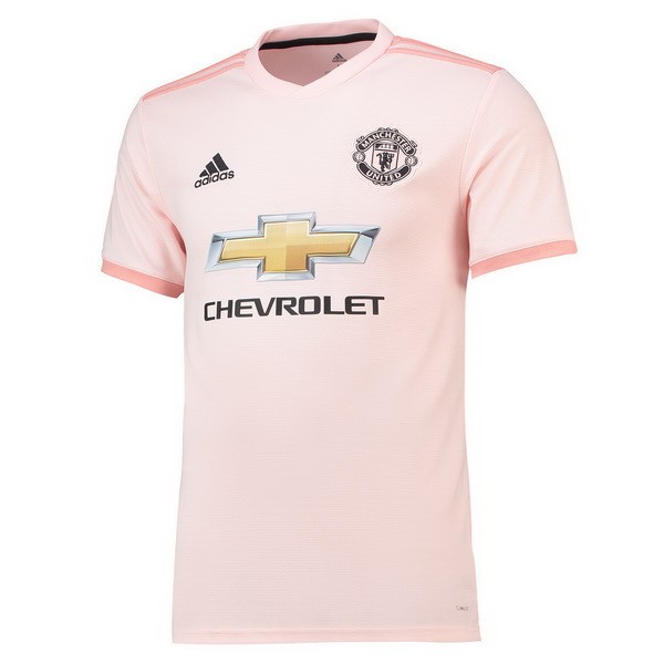 Thailande Maillot Football Manchester United Exterieur 2018-19 Rose